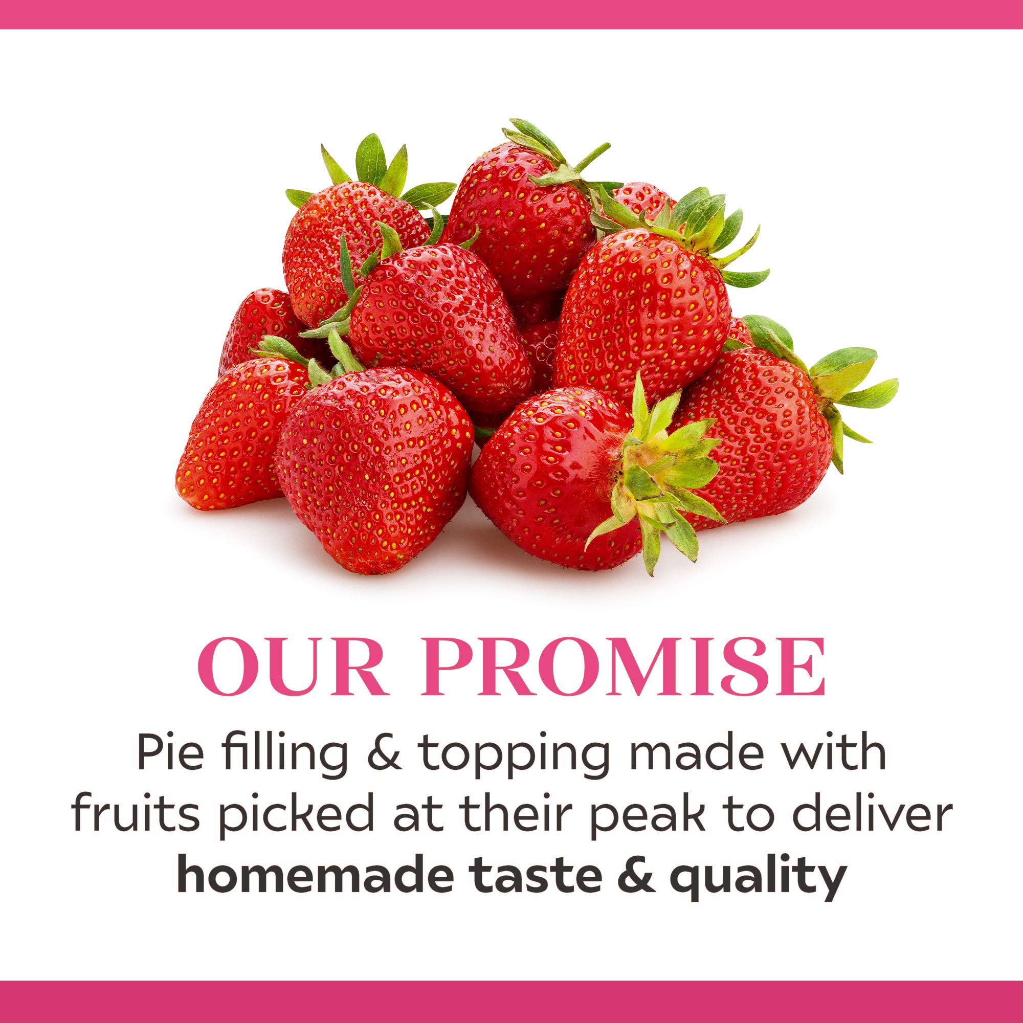 Duncan Hines Comstock Premium Pie Filling & Topping, Strawberry, 21 oz - Image 6