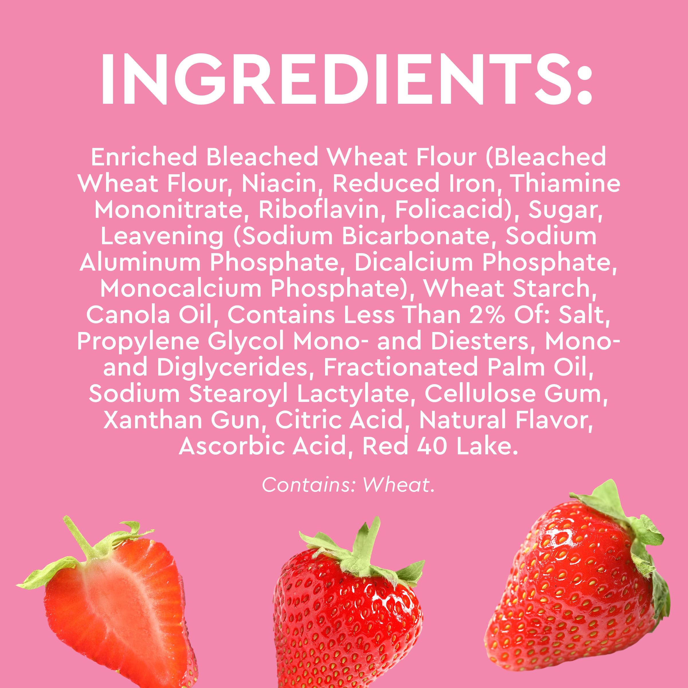 Duncan Hines Strawberry Supreme Flavored Cake Mix, 15.25 oz. - Image 3