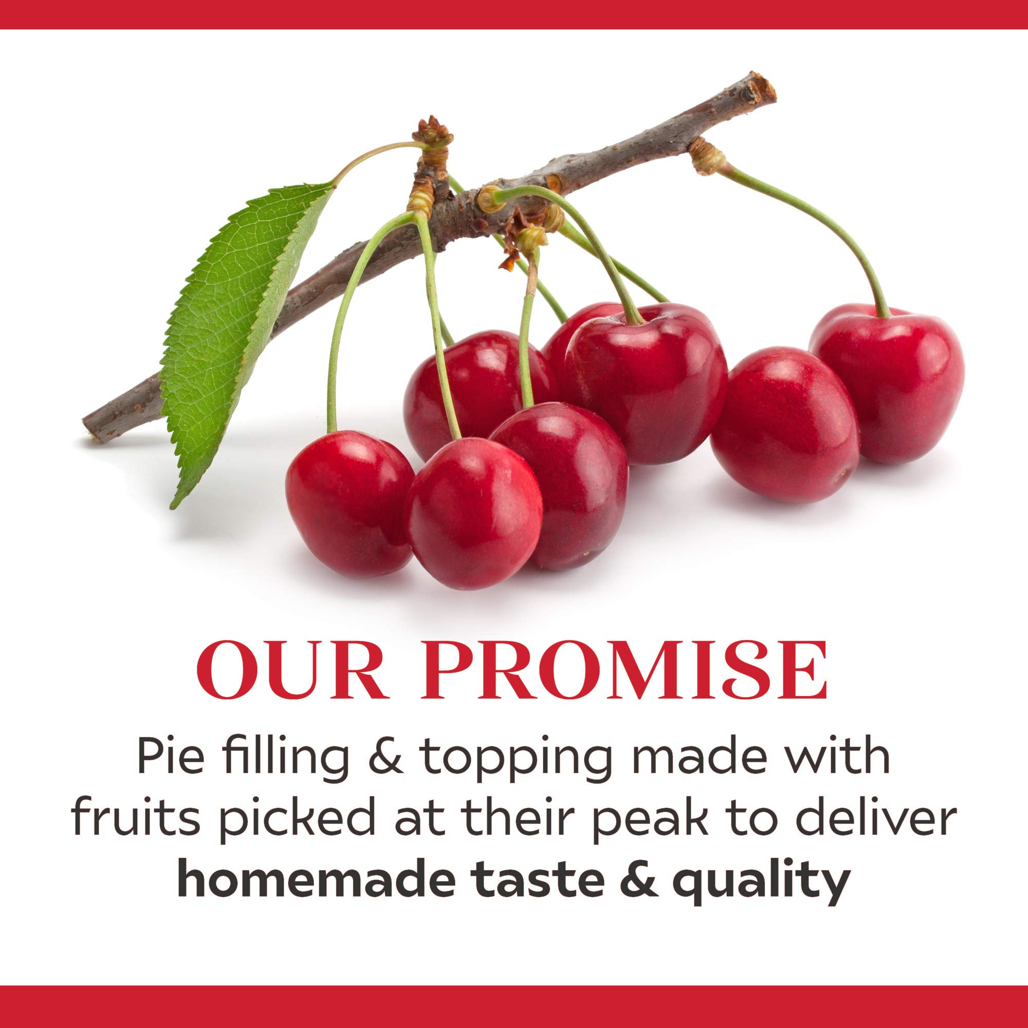 Duncan Hines Wilderness Cherry Pie Filling and Topping, 21 oz. (Pack of 8) - Image 5